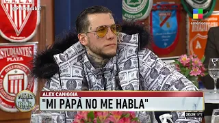 Alex Caniggia habló sobre sus conflictos familiares: "Mi papá no me habla"