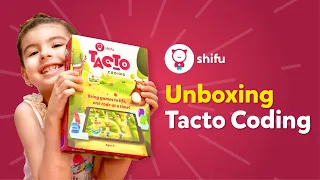 Visual Coding For Kids! | Unboxing Tacto Coding X PlayShifu
