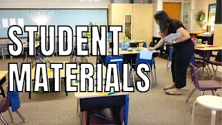 Classroom Setup Day 4 | Student Materials | The Lettered Classroom