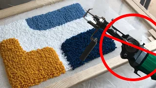 Como hacer alfombras SIN Tufting Gun 🚫