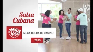 Cuban Salsa Moves and Figures 💃 MEGA RUEDA DE CASINO 2019 🕺