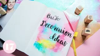 How to Decorate Your Bullet Journal | Plan With Me