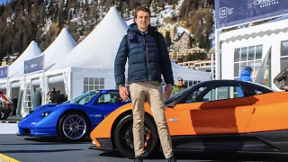 THE MOST EXCLUSIVE CARS IN THE WORLD AT ICE ST. MORITZ