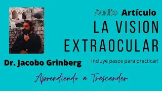 Artículo LA VISIÓN EXTRAOCULAR✧Jacobo Grinberg✧Incluye los pasos para practicar✧Vision Extra Ocular