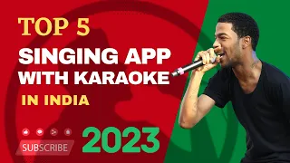 Top 5 Singing App In 2023 With Background Music And Lyrics | Best Signing App @techmind24