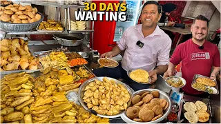 35/- Full Power Nashta | Ganja Stuffed Chole Bhature | Street Food India