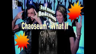 Chaoseum - What If - **1st Time Reacting** Live Streaming Reactions with Songs and Thongs @chaoseum