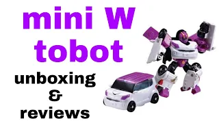 mini W tobot unboxing & reviews