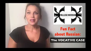 Fun Fact about Russian: The Vocative Case