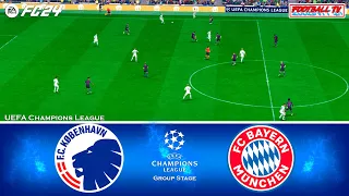 FC 24 - Kobenhavn vs Bayern Munich - UEFA Champions League 23/24 Group Stage | PC Gameplay