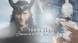 tony & loki | someone to stay