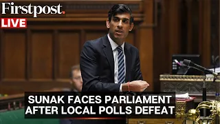 LIVE: PM Rishi Sunak Faces the British Parliament After the Tories Loss the UK Local Elections