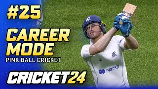 PINK BALL CRICKET - CRICKET 24 CAREER MODE #25