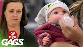 Toy Baby Magically Comes To Life