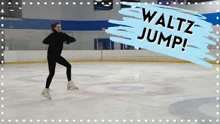 How To Do A Waltz Jump! - Tips For Beginners - Figure Skating Tutorial