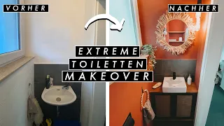 Extreme Toiletten Room Makeover - komplette Raum Transformation mit Linda DIY | EASY ALEX