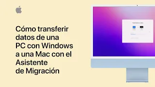 Cómo transferir datos de una PC con Windows a una Mac | Soporte técnico de Apple