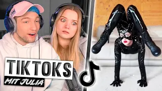 TikToks mit EIGENER TOILETTE (Rezo und Julia reagieren)