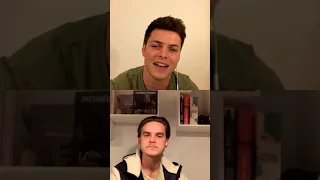 Watching with Alex høgh Andersen and Marco Ilso.  Vikings  January 28, 2021