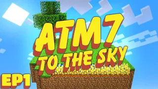 STARTING WITH ALL THE MODS! EP1 | Minecraft ATM7: To The Sky [Modded 1.18.2 Questing SkyBlock]