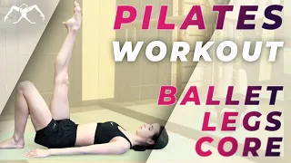 PILATES WORKOUT in ballet style for LEGS & CORE
