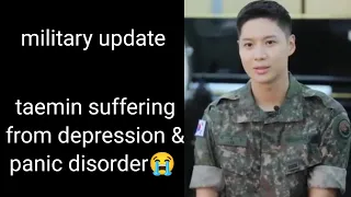 Taemin suffering from depression and panic disorder😭😭😭#WeLoveYouTaemin