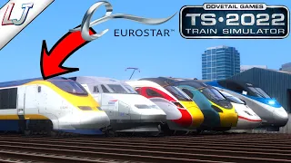 Train Simulator 2022 - How Fast is THE Class 373 Eurostar? (RACE)