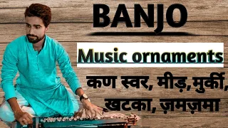 Surbhi Swar Sangam ।। Banjo Lesson ।। Music ornaments ।। kan, meend, murki, khatka, Zamzama