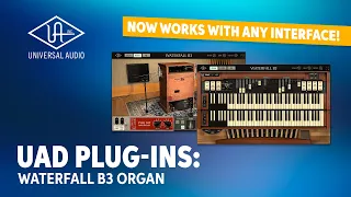 Universal Audio UAD Waterfall B3 Organ Plug-in Demo