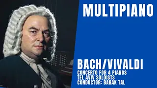 Bach-Vivaldi/Concerto for 4 Pianos/MultiPiano Ensemble