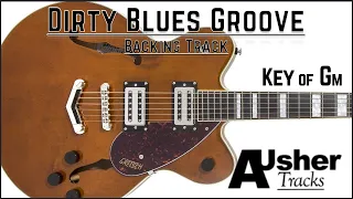 Dirty Blues Groove in G minor | Guitar Backing Track