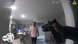 Police release bodycam footage of officers fatally shooting man in northwest Fresno