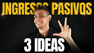 3 Ideas de INGRESOS PASIVOS 💰 Como Generar 300 Dólares Pasivos  ✅