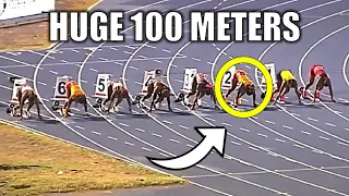 We've Never Seen A Sprinter Like This Before... || 100 Meter DESTRUCTION From Julien Alfred