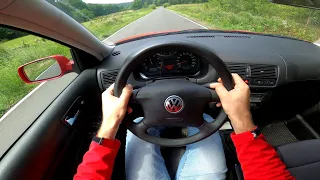 2002 VW GOLF 4 [1.4 - 75 HP] POV Test Drive | 0-100 Acceleration