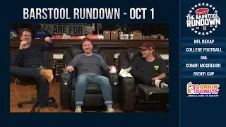 Barstool Rundown - October 01, 2018