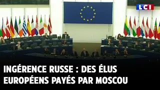 Ingérence russe : des élus européens payés par Moscou