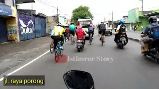 Gowes sepeda - jalur favorit goweser Surabaya -  Pandaan Pasuruan (Jln. Raya Surabaya - Malang)