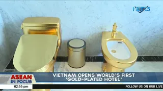 Vietnam opens world's first 'gold-plated hotel'