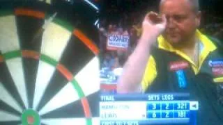 PDC Darts WM 2012 final Adrian Lewis vs Andy Hamilton Championship Darts Final 02.01.2012