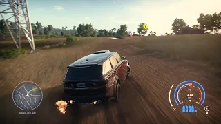 Off Roading a1100 HP+ Mansory Range Rover Sport SVR in NFS HEAT