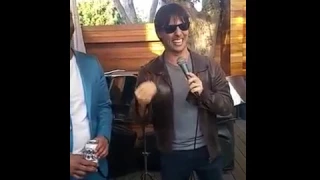 Not Tom Cruise KILLS it at a Birthday Party in Venice, CA