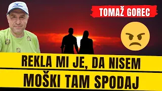 Damjana Bakarič mi je rekla, da sem nezrel in nisem moški ne v glavi, niti tam spodaj! 😩 🥺 ❤️