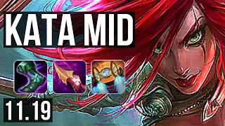 KATARINA vs VEX (MID) | 2.7M mastery, Quadra, 600+ games, Legendary, 17/5/11 | EUW Diamond | v11.19