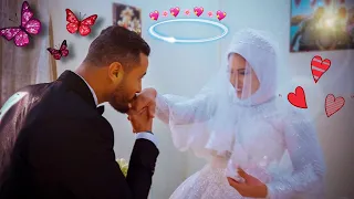 اول طلة بفستان الفرح 👰 اتقابلنا اخيراً..؟😱| عيونى دمعت والمكياج باظ | فرح حمدى ووفاء