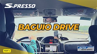 Part 1: Traveling To Baguio | POV DRIVE | Suzuki S-PRESSO AGS