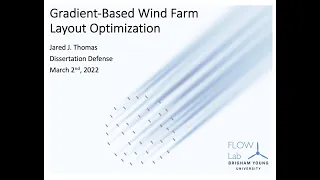 Gradient-based wind farm layout optimization