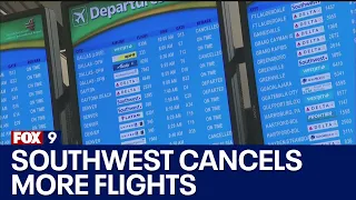 Southwest Airlines cancels 3,900 more flights over next 2 days