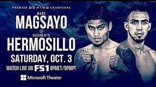 Mark Magsayo VS Rigoberto Hermosillo Highlights