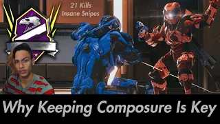 Halo 5 - Dropping 21 Kills Against Scaryotic and Rizkier! | Champ Tier Competitive 2s | Ft MooshWRLD